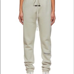 ✅ NWT Fear of God UNISEX Essentials Exclusive Green Fleece Lounge Pants